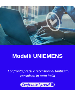 Modelli Uniemens