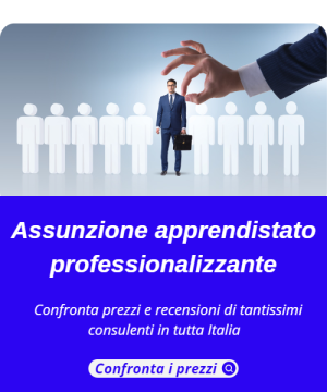 Assunzione apprendistato professionalizzante