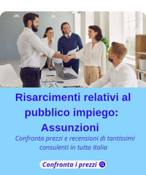 Risarcimenti relativi al pubblico impiego: Assunzioni