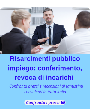 Risarcimenti relativi al pubblico impiego: Conferimento, revoca di incarichi dirigenziali