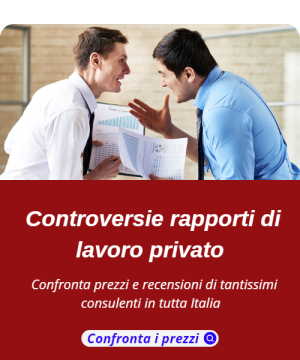 Cause di lavoro: Controversie rapporti di lavoro subordinato privato