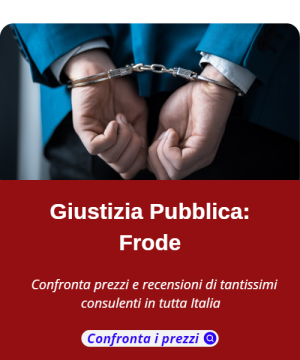 Giustizia pubblica: Frodi