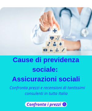 Cause di previdenza: Assicurazioni sociali